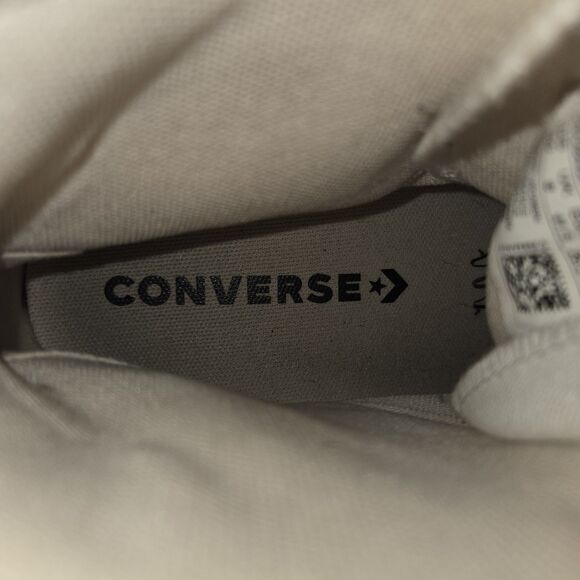 Converse Shoes Women Sz 10 All Star Chuck Taylor Sneakers White High Top Lace Up - Picture 6 of 8